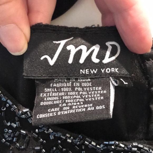 JMD New York beaded sleeveless top - Picture 3 of 3